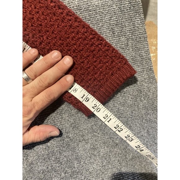 Style & Co Knit Coatigan Women’s Size M Red Long Sleeve NWT MSRP $65 - Picture 7 of 9